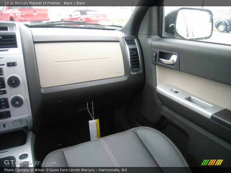 Black / Black 2010 Mercury Mariner I4 Premier