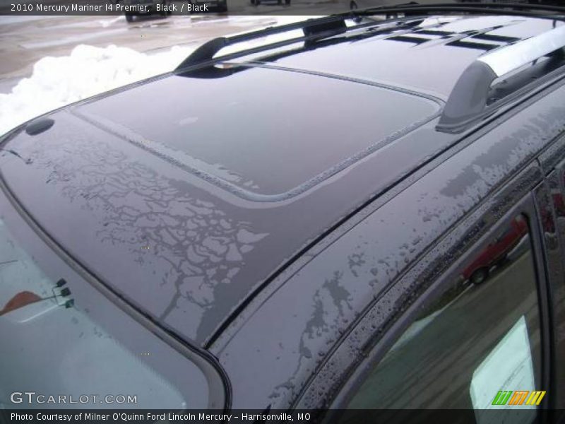 Black / Black 2010 Mercury Mariner I4 Premier