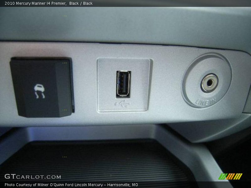 Black / Black 2010 Mercury Mariner I4 Premier