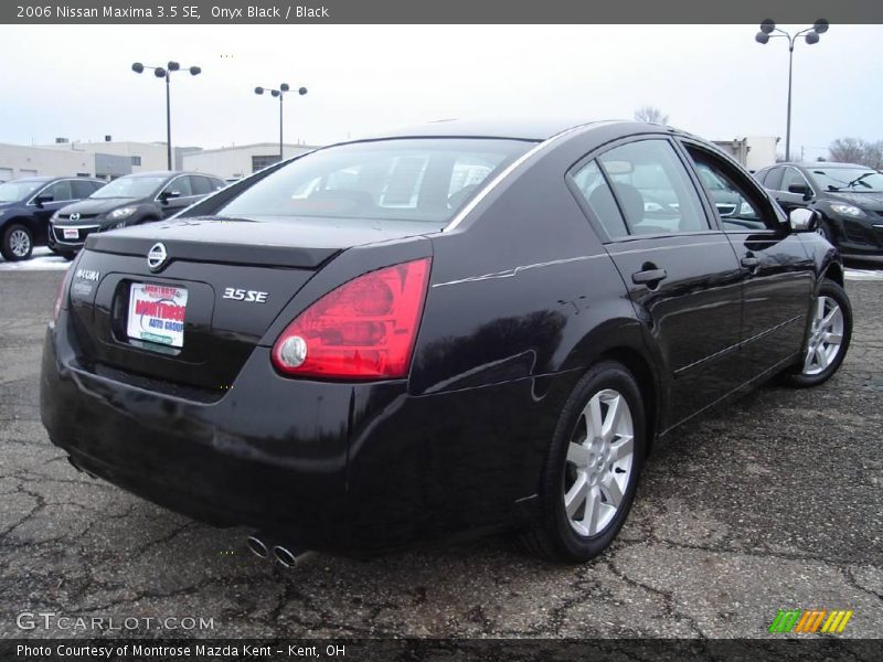 Onyx Black / Black 2006 Nissan Maxima 3.5 SE