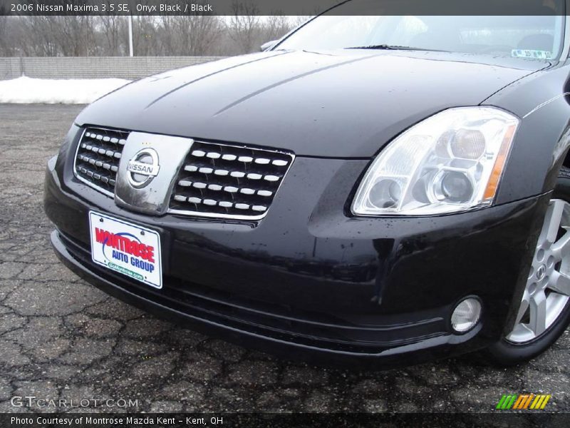 Onyx Black / Black 2006 Nissan Maxima 3.5 SE