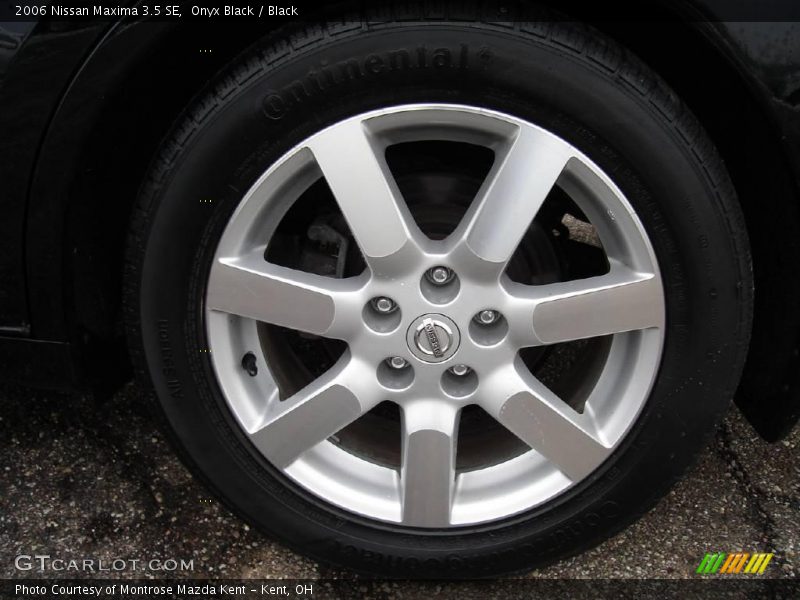 Onyx Black / Black 2006 Nissan Maxima 3.5 SE
