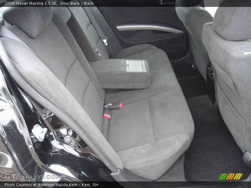 Onyx Black / Black 2006 Nissan Maxima 3.5 SE