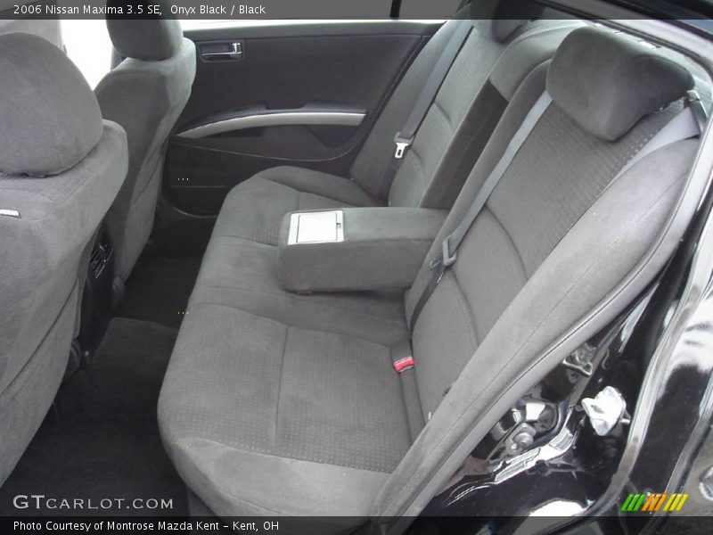 Onyx Black / Black 2006 Nissan Maxima 3.5 SE