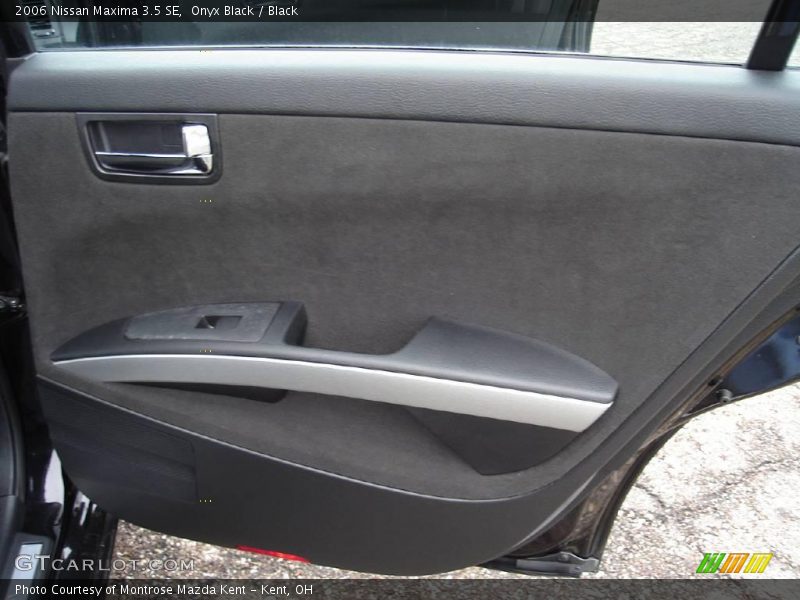 Onyx Black / Black 2006 Nissan Maxima 3.5 SE