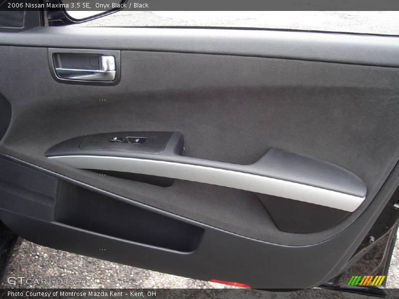 Onyx Black / Black 2006 Nissan Maxima 3.5 SE