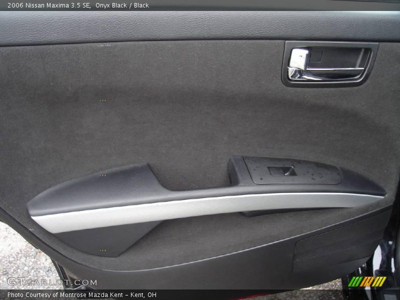 Onyx Black / Black 2006 Nissan Maxima 3.5 SE