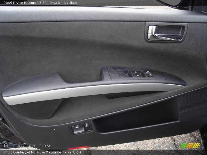 Onyx Black / Black 2006 Nissan Maxima 3.5 SE
