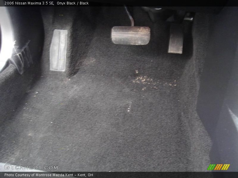 Onyx Black / Black 2006 Nissan Maxima 3.5 SE