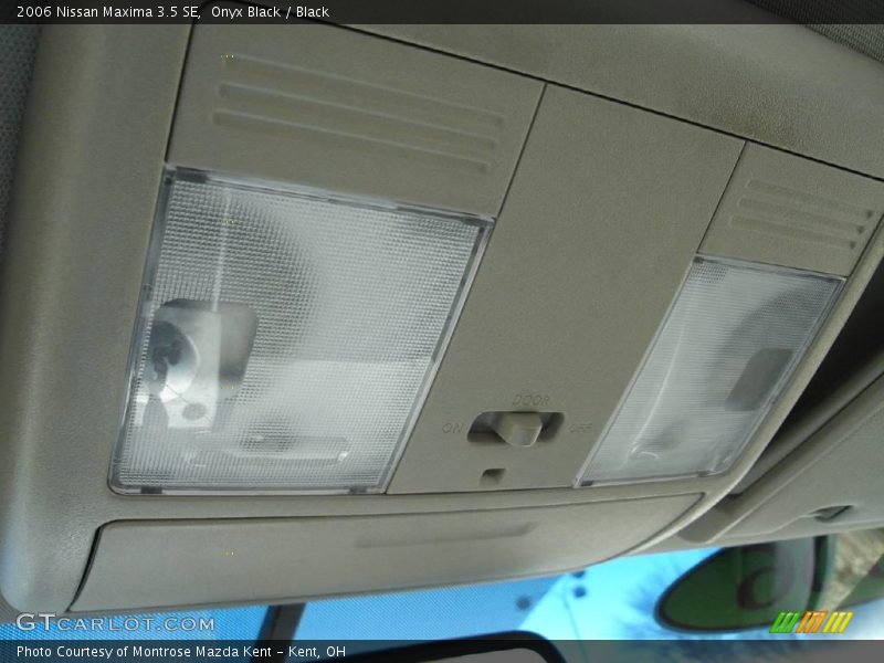 Onyx Black / Black 2006 Nissan Maxima 3.5 SE