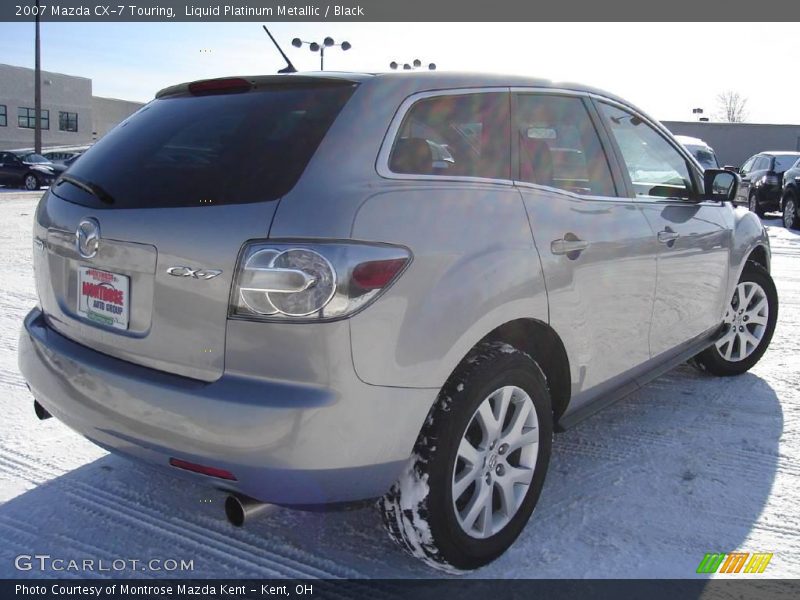 Liquid Platinum Metallic / Black 2007 Mazda CX-7 Touring