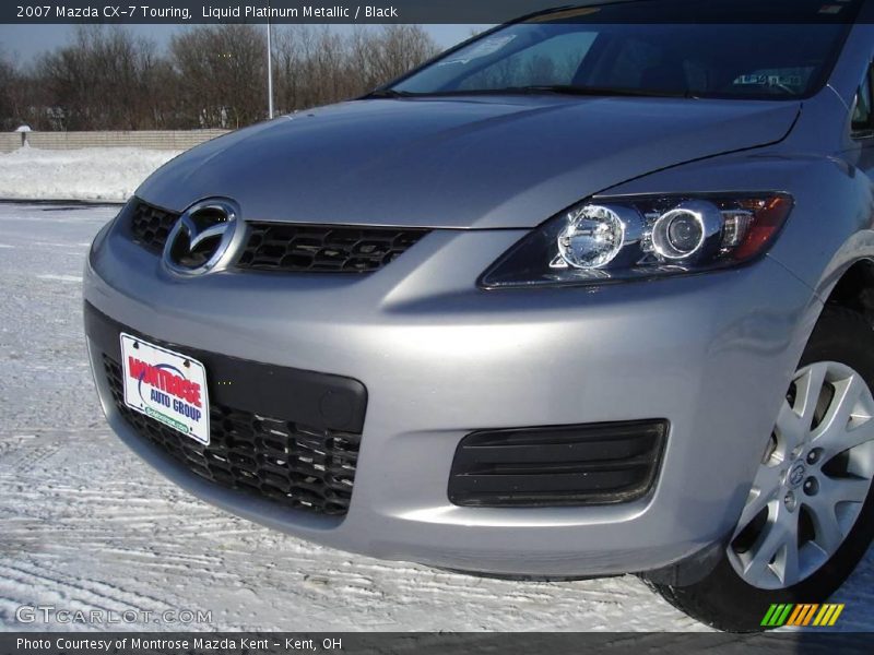 Liquid Platinum Metallic / Black 2007 Mazda CX-7 Touring