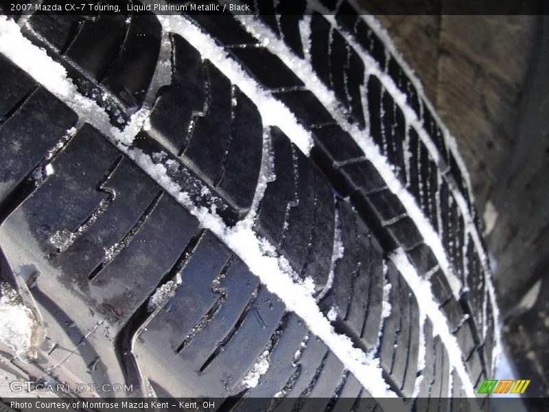 Liquid Platinum Metallic / Black 2007 Mazda CX-7 Touring