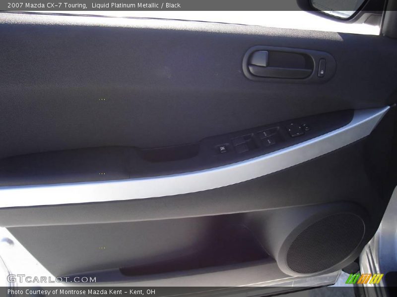 Liquid Platinum Metallic / Black 2007 Mazda CX-7 Touring