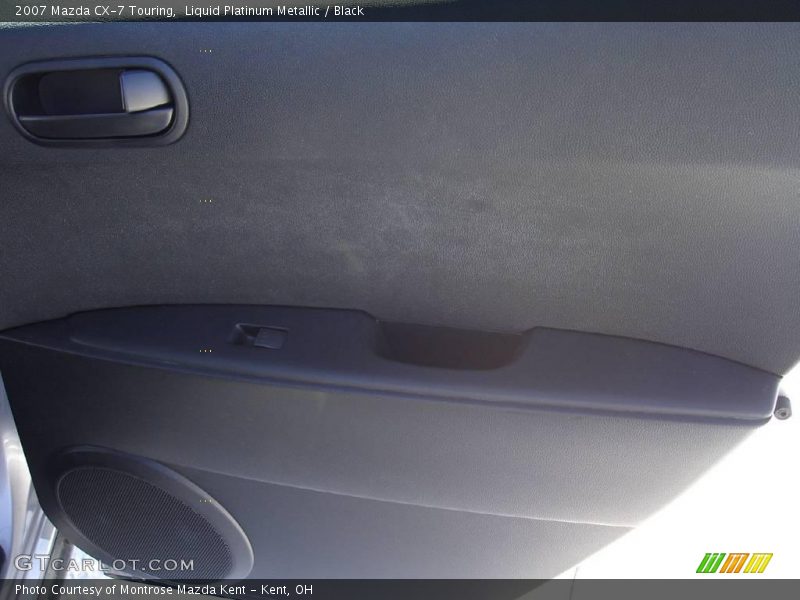 Liquid Platinum Metallic / Black 2007 Mazda CX-7 Touring