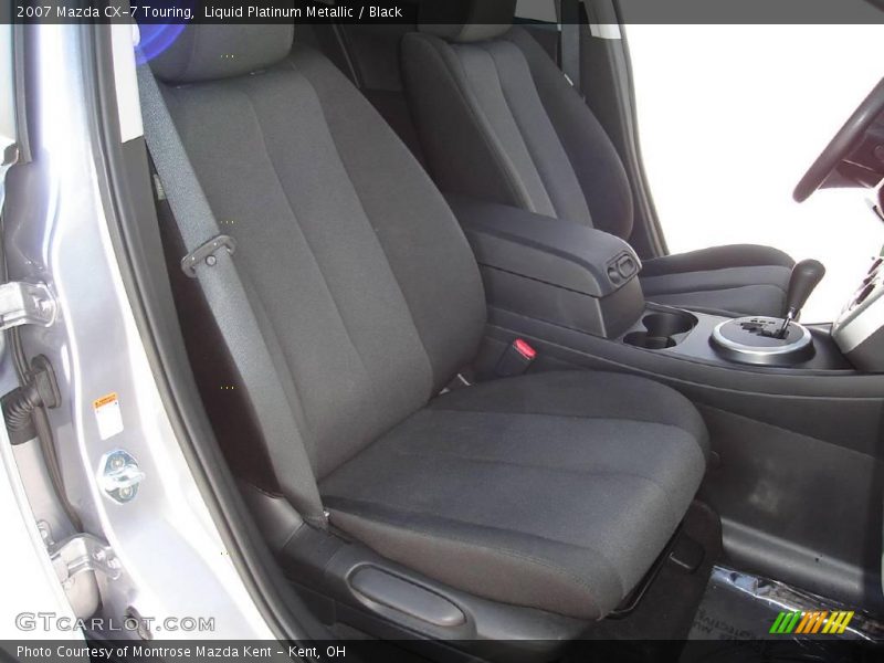 Liquid Platinum Metallic / Black 2007 Mazda CX-7 Touring