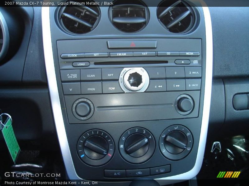Liquid Platinum Metallic / Black 2007 Mazda CX-7 Touring