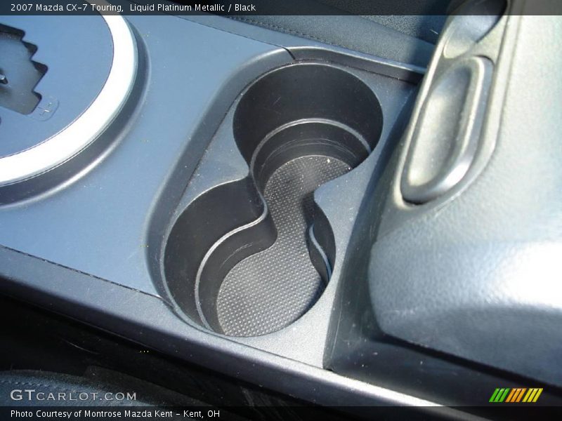 Liquid Platinum Metallic / Black 2007 Mazda CX-7 Touring