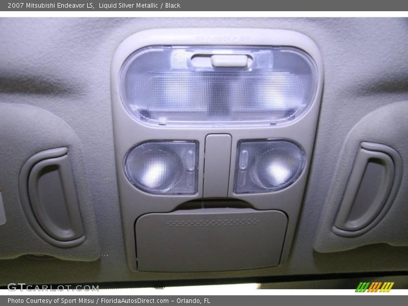 Liquid Silver Metallic / Black 2007 Mitsubishi Endeavor LS