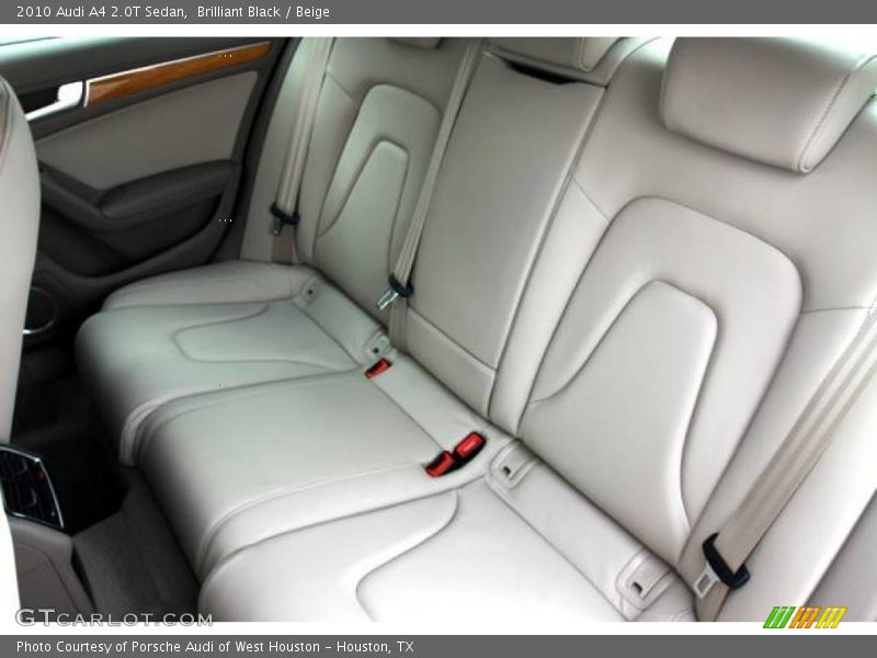  2010 A4 2.0T Sedan Beige Interior