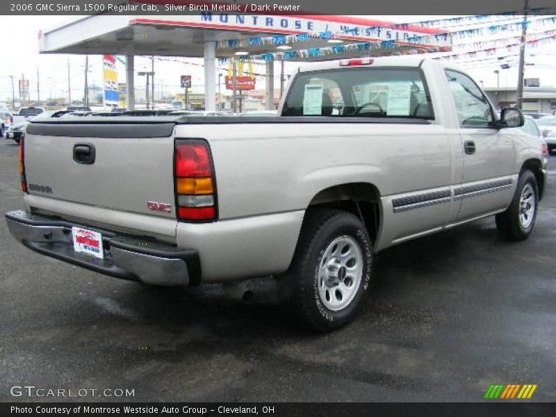 Silver Birch Metallic / Dark Pewter 2006 GMC Sierra 1500 Regular Cab