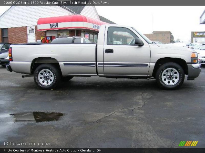 Silver Birch Metallic / Dark Pewter 2006 GMC Sierra 1500 Regular Cab