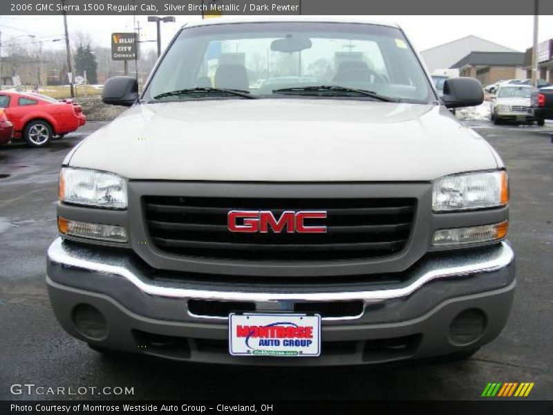 Silver Birch Metallic / Dark Pewter 2006 GMC Sierra 1500 Regular Cab