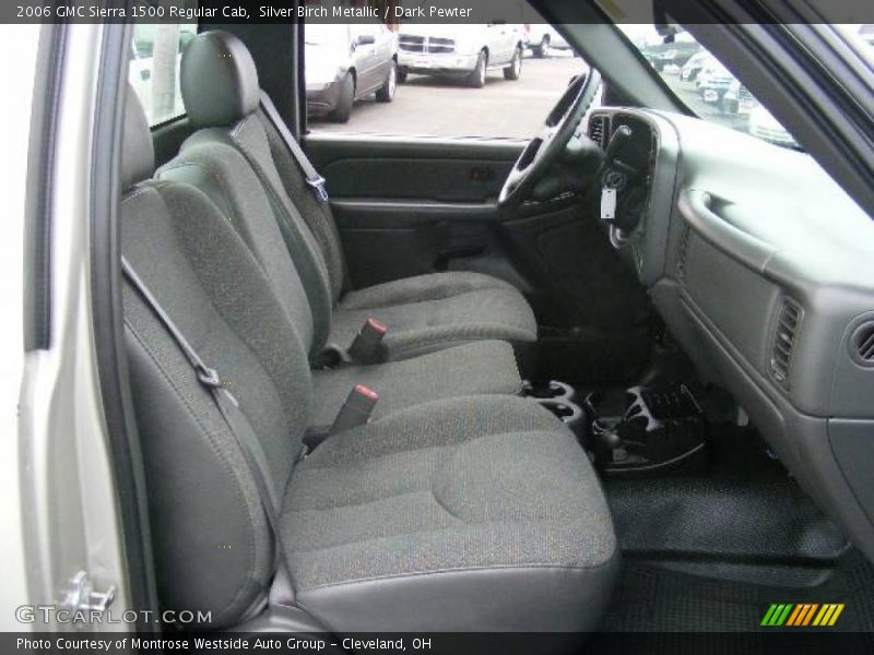 Silver Birch Metallic / Dark Pewter 2006 GMC Sierra 1500 Regular Cab