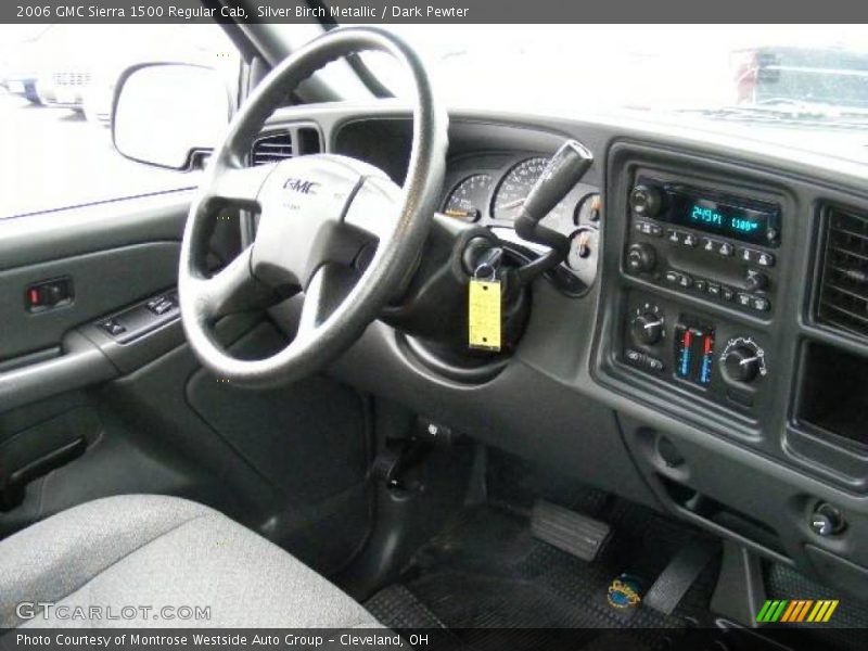 Silver Birch Metallic / Dark Pewter 2006 GMC Sierra 1500 Regular Cab