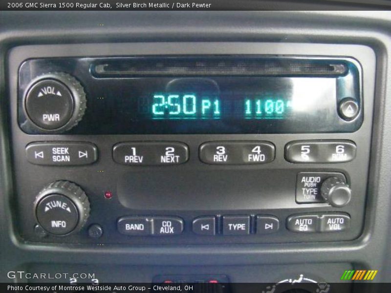 Silver Birch Metallic / Dark Pewter 2006 GMC Sierra 1500 Regular Cab