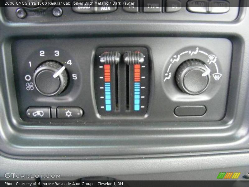 Silver Birch Metallic / Dark Pewter 2006 GMC Sierra 1500 Regular Cab