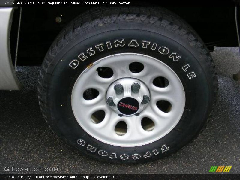 Silver Birch Metallic / Dark Pewter 2006 GMC Sierra 1500 Regular Cab
