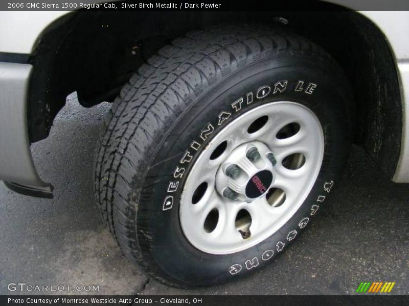 Silver Birch Metallic / Dark Pewter 2006 GMC Sierra 1500 Regular Cab