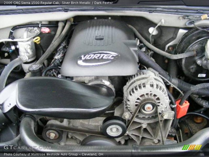 Silver Birch Metallic / Dark Pewter 2006 GMC Sierra 1500 Regular Cab