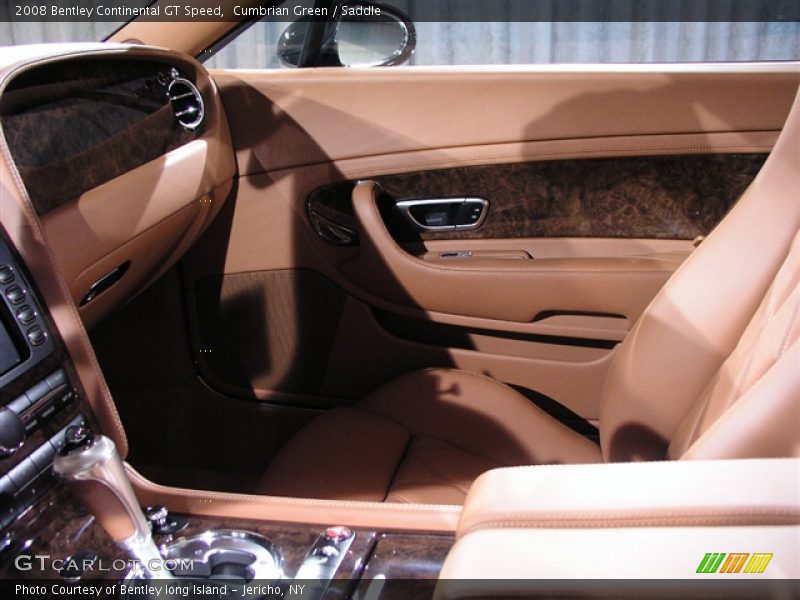 Cumbrian Green / Saddle 2008 Bentley Continental GT Speed