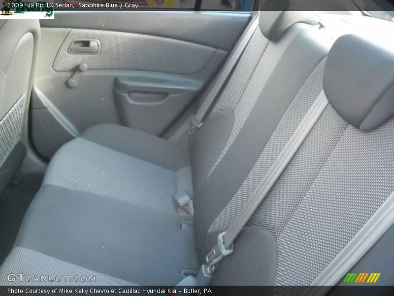 Sapphire Blue / Gray 2009 Kia Rio LX Sedan