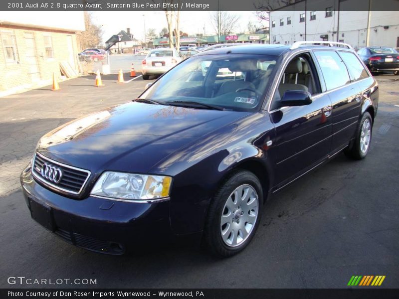 Santorin Blue Pearl Effect / Melange 2001 Audi A6 2.8 quattro Avant