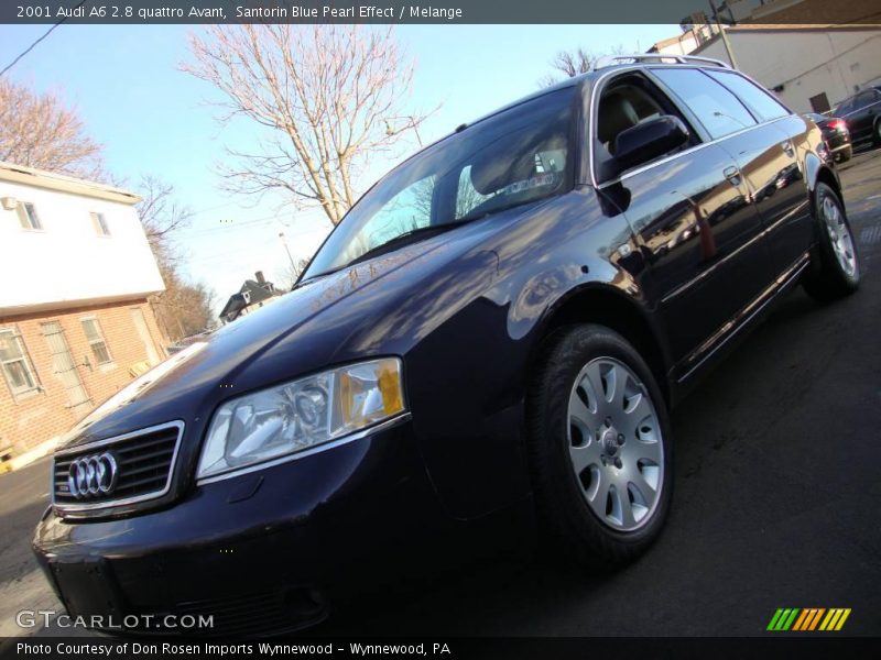 Santorin Blue Pearl Effect / Melange 2001 Audi A6 2.8 quattro Avant