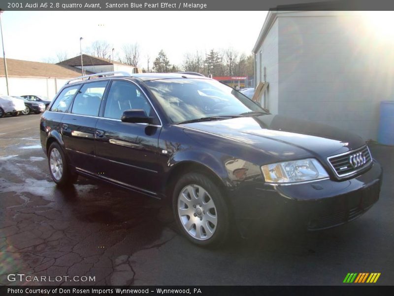 Santorin Blue Pearl Effect / Melange 2001 Audi A6 2.8 quattro Avant