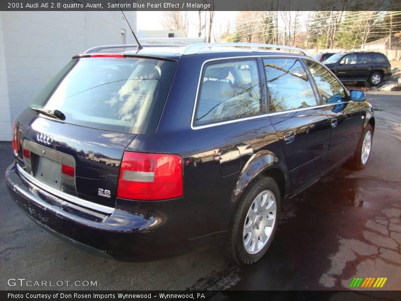 Santorin Blue Pearl Effect / Melange 2001 Audi A6 2.8 quattro Avant