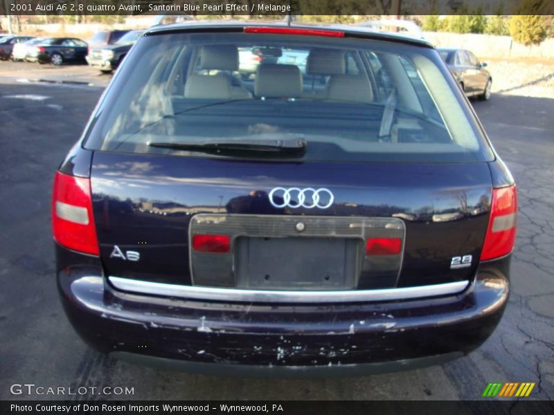 Santorin Blue Pearl Effect / Melange 2001 Audi A6 2.8 quattro Avant
