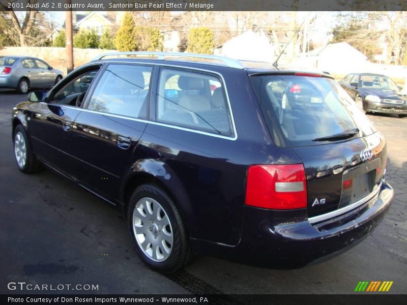 Santorin Blue Pearl Effect / Melange 2001 Audi A6 2.8 quattro Avant