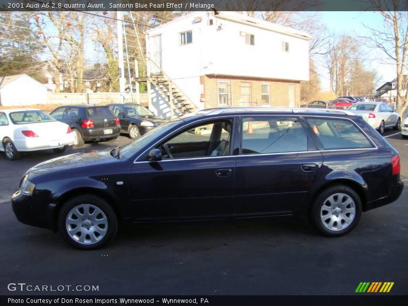Santorin Blue Pearl Effect / Melange 2001 Audi A6 2.8 quattro Avant