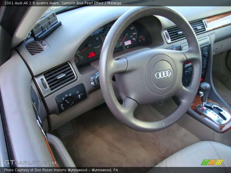 Santorin Blue Pearl Effect / Melange 2001 Audi A6 2.8 quattro Avant