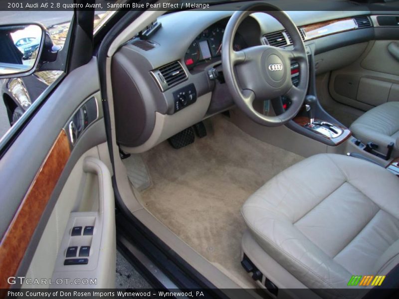 Santorin Blue Pearl Effect / Melange 2001 Audi A6 2.8 quattro Avant