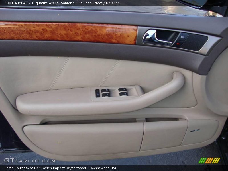 Santorin Blue Pearl Effect / Melange 2001 Audi A6 2.8 quattro Avant