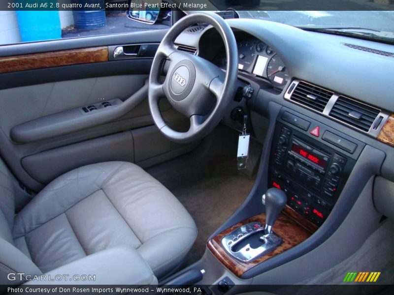 Santorin Blue Pearl Effect / Melange 2001 Audi A6 2.8 quattro Avant