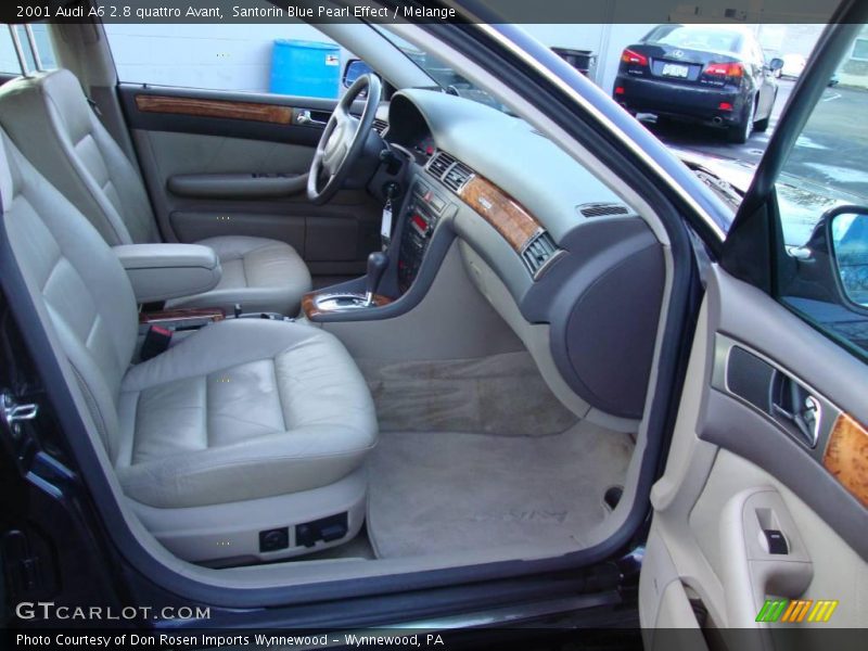 Santorin Blue Pearl Effect / Melange 2001 Audi A6 2.8 quattro Avant