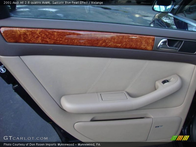 Santorin Blue Pearl Effect / Melange 2001 Audi A6 2.8 quattro Avant
