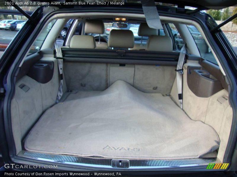 Santorin Blue Pearl Effect / Melange 2001 Audi A6 2.8 quattro Avant